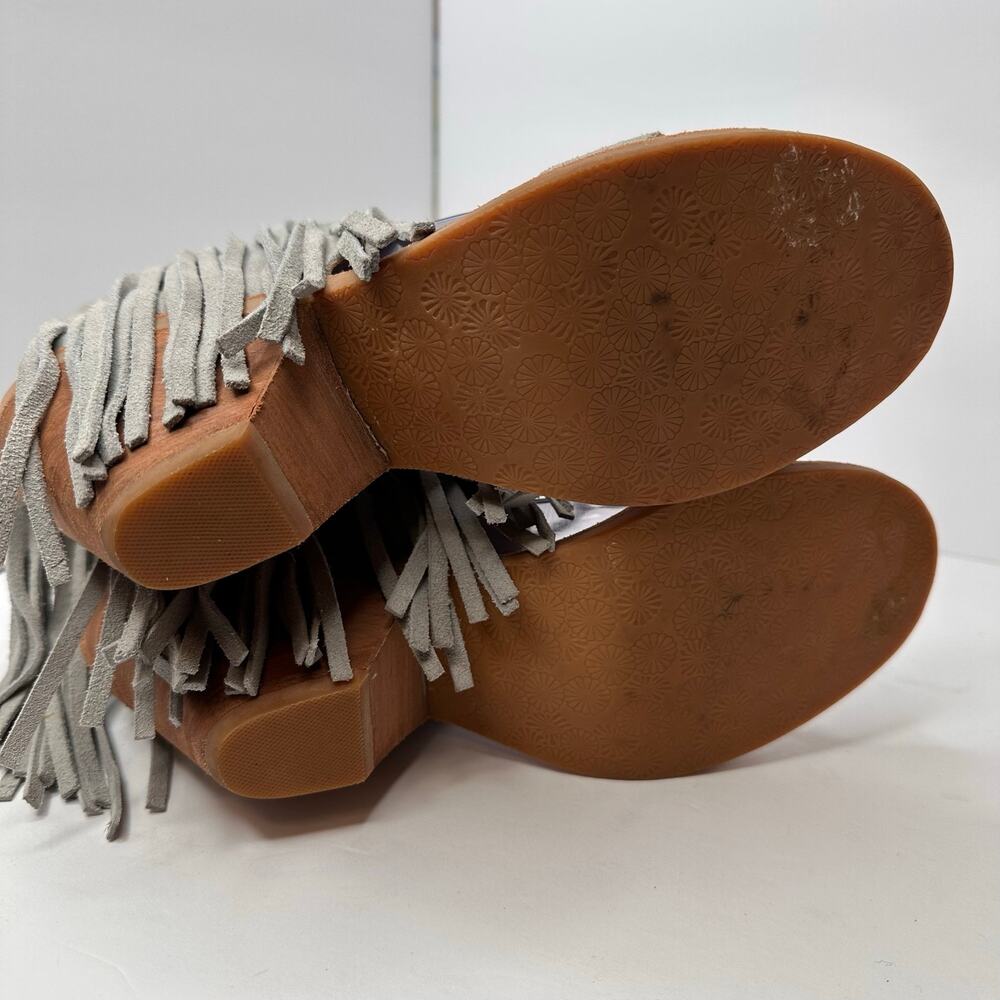 Kookaburra Ugg Womens size 9 Piazz Fringe Suede Leather Sandal Boho Festival - Picture 4 of 10